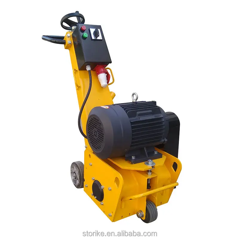 Clean And Prepared Concrete Floor Scarifier Machine