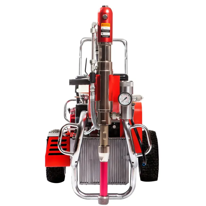 Modern Airless Putty Spray Machine With Hydraulic Piston