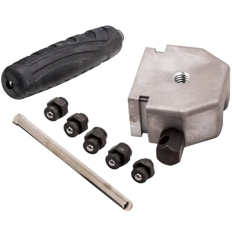 maXpeedingrods Universal  Hydraulic Double-Bender for Automotive Brake Lines Hydraulic Flaring Tool Kit 18-piece