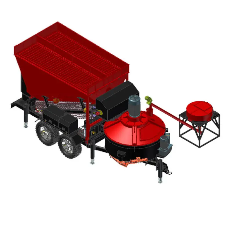 Civil Engineering Equipment Concrete Mixer Planetary Machine