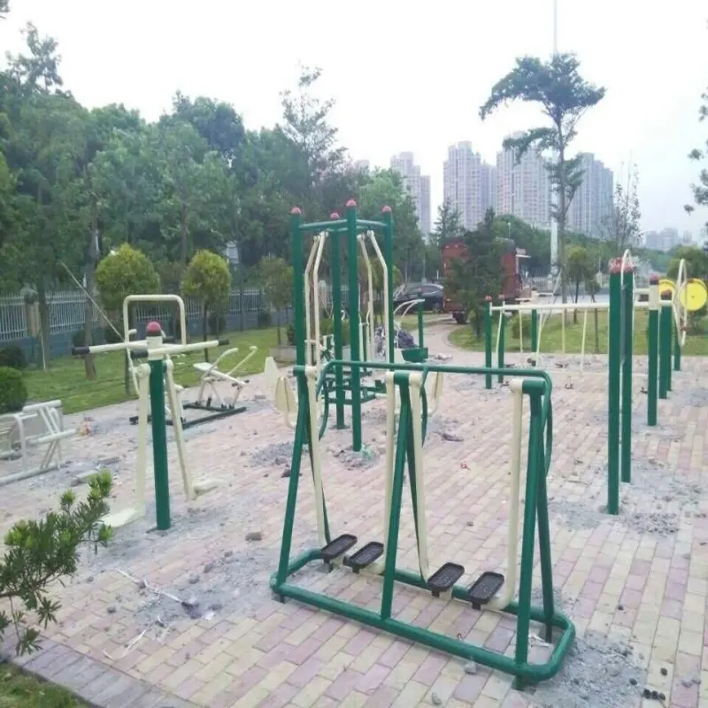 Factory price outdoor park exercise machine fitness accessories outdoor gym equipment complete set