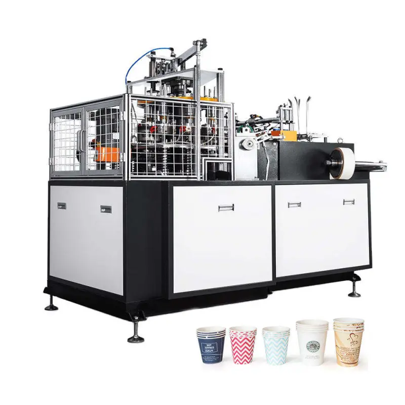 Fully Automatic Paper Cup Machine For Engineering High Speed Coffee Paper Cup