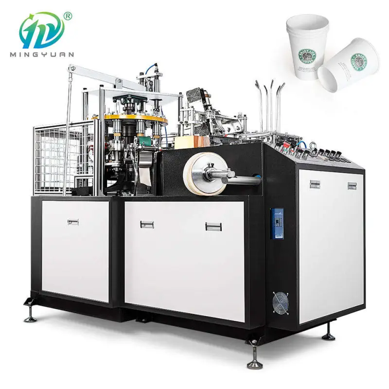 Fully Automatic Paper Cup Machine For Engineering High Speed Coffee Paper Cup