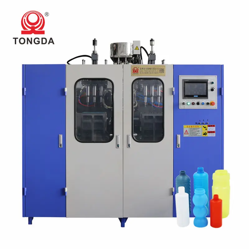 HTll2L Fully Automatic Extrusion 100ml-500ml To 2l hdpe Small Plastic Bottle Making Machine