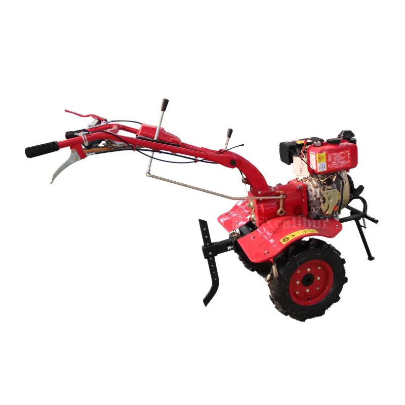Excalibur 6HP Agriculture Machinery Equipment Hot Product 2019 With Provided Battery Mini Power Tiller Gear Drive