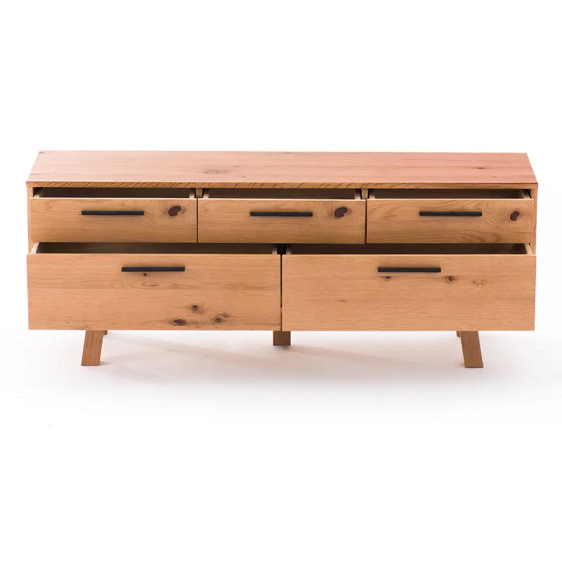 Wood Furniture Chest Of Drawers Low Cabinet