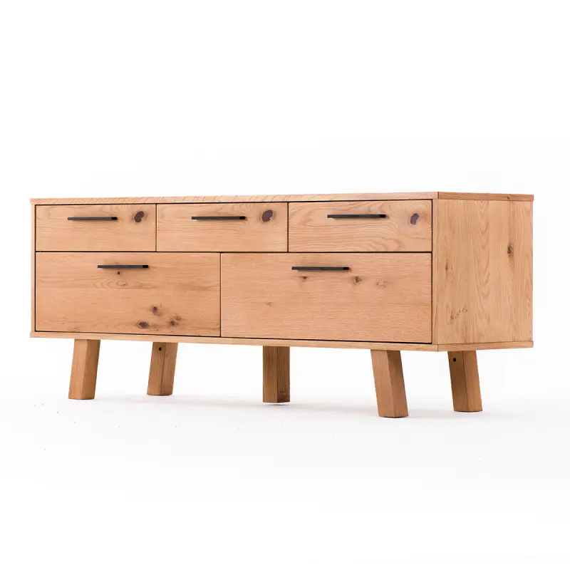 Wood Furniture Chest Of Drawers Low Cabinet