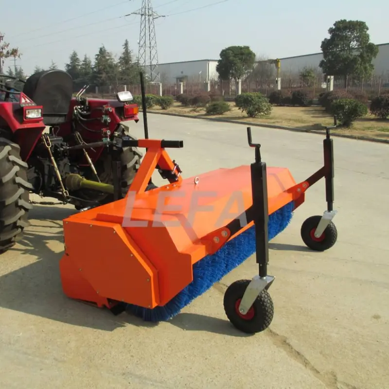 Mini Farm Agricultural Tractor PTO Driven Road Sweeper