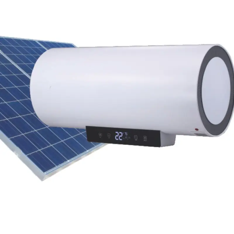 Wall Mounted 60L AC DC PV Solar Water Heater For Bathroom shower
