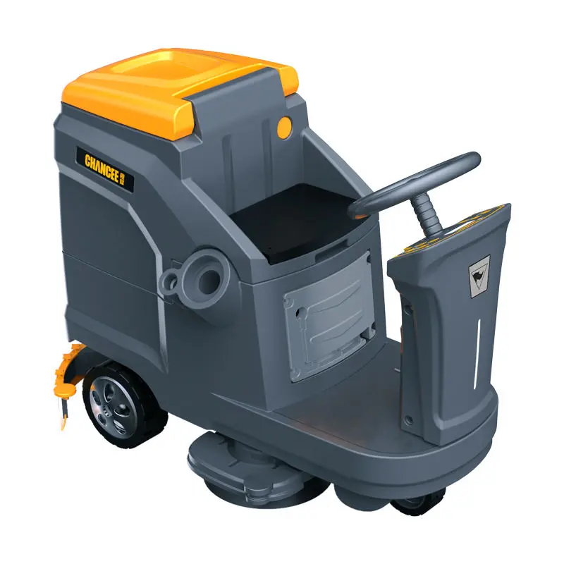 K70 Battery Powered Automatic Ride-On Floor Scrubber Machine Industrial