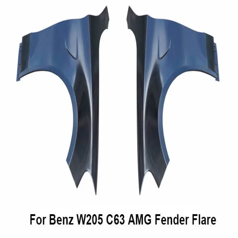 2015-2018 W205  C63 AMG bonnet fender flare spoiler  front bumper rear bumper  side skirts  body kit for mercedes Benz