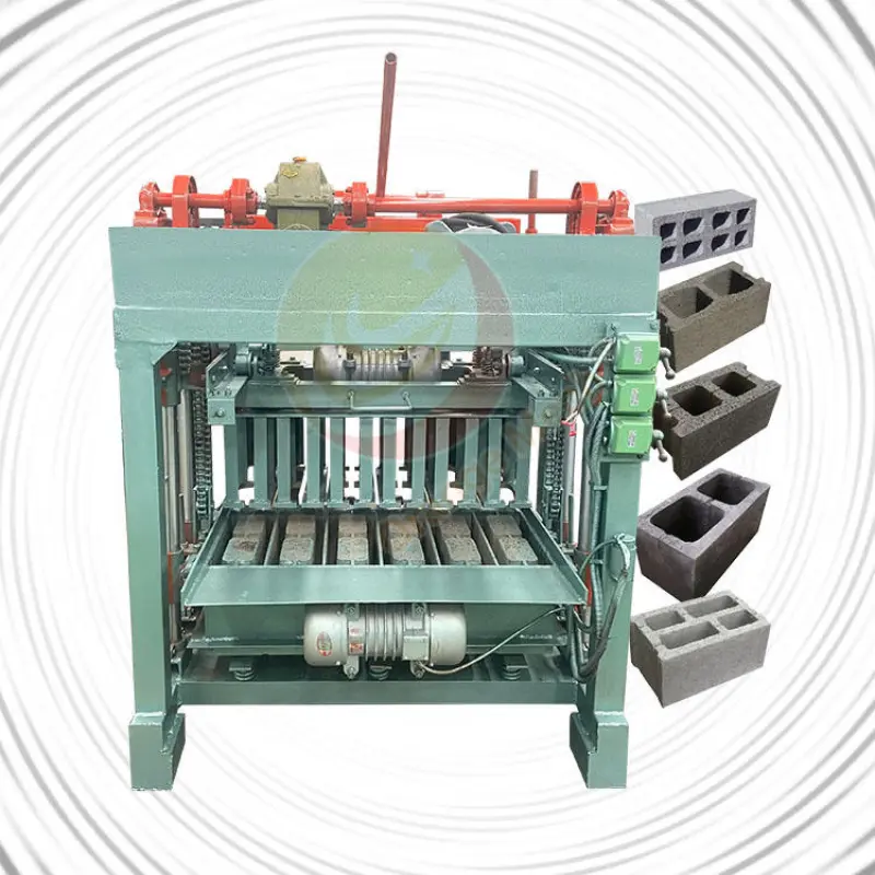 Hexagon Paver Adobe Interlocking Building House Brick Making Machine For Baking Free Flyash Brick Forming Machine