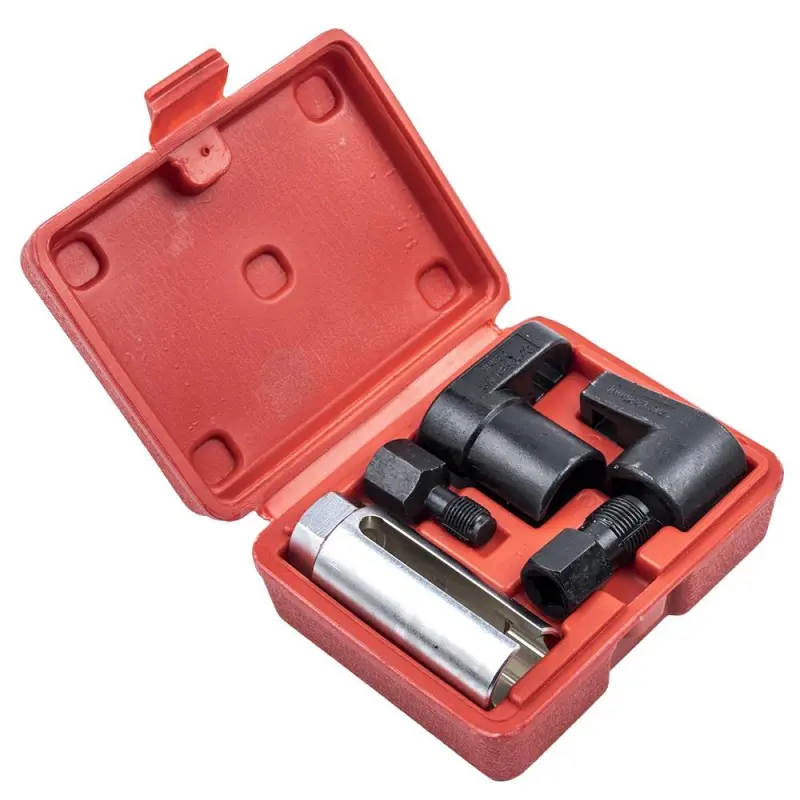 maXpeedingrods 5pcs Oxygen Sensor Socket Vacuum Wrench O2 M12 M18 Tool Renew Thread Chaser Garage Tool Kit Engine Tools