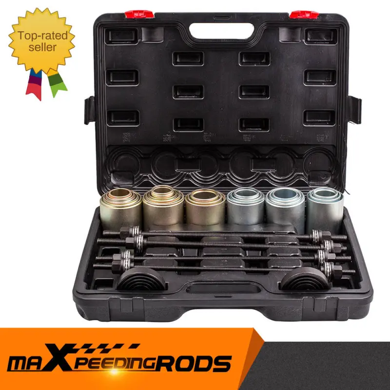 maXpeedingrods Universal Press Pull Sleeve Kit Bush and Bearing Removal and Install Tools-26pcs Applicable to many cars and LCV