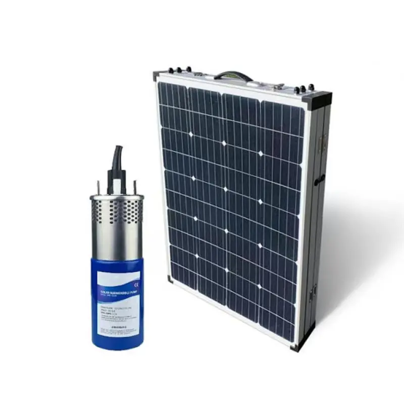 High Quality All In One BLDC Solar Submersible Pump Brushless DC