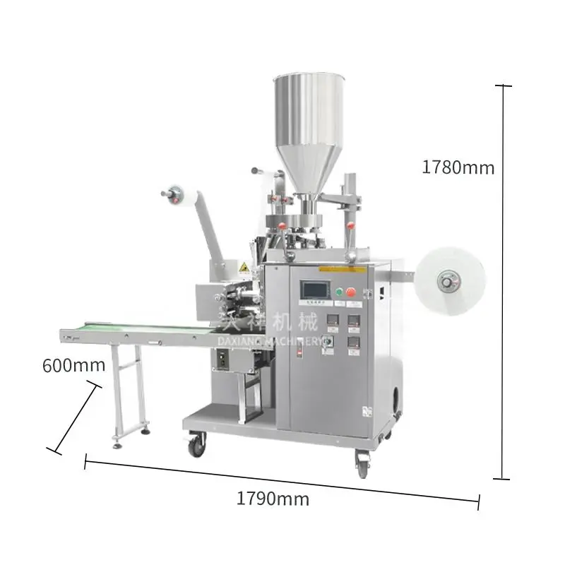 DCK-11 CE High Precision With Thread Label Automatic Tea Bag Packing Machine