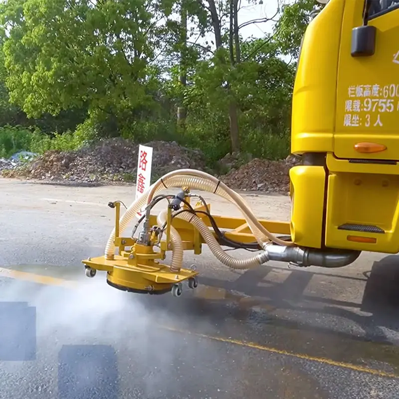 Cleaning Water Blasting Machine For The Road Marking Airport Rubber Removal