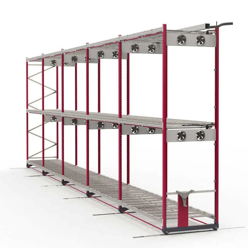 Vertical Farm Equipment Grow Rack System For Urban Farming