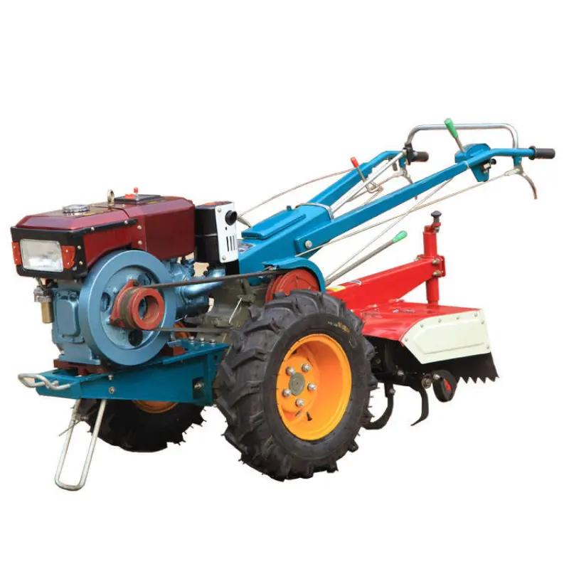 Small 10 HP Paddy Wheel Walking Tractor QLN 8-20HP Machine Tractor Agricultural Equipments