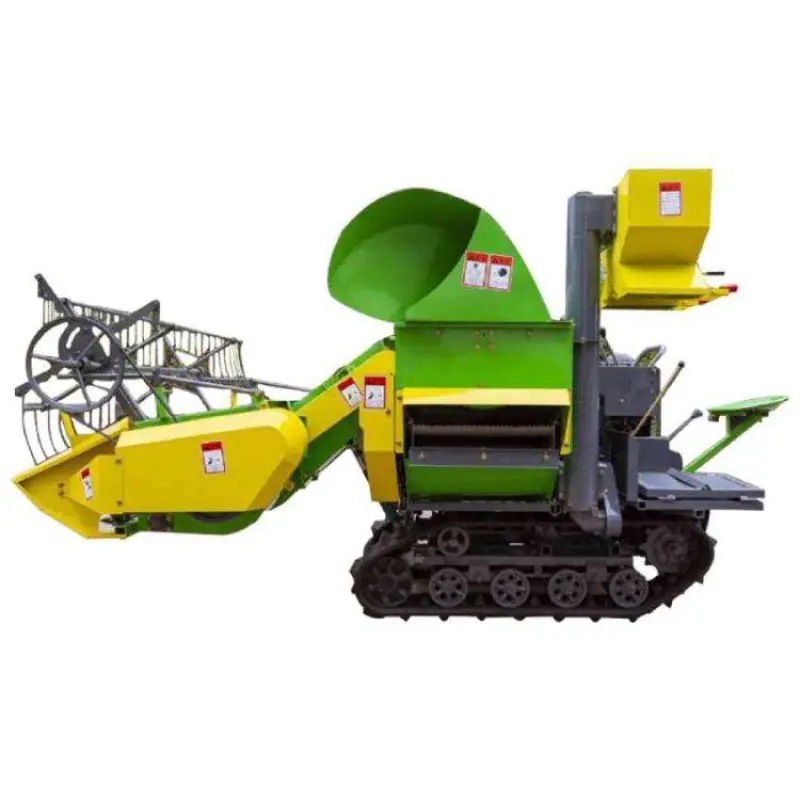 Small Wheat Harvester Mini Combine Chalion 4LZ-2.2 For Rice Harvesting