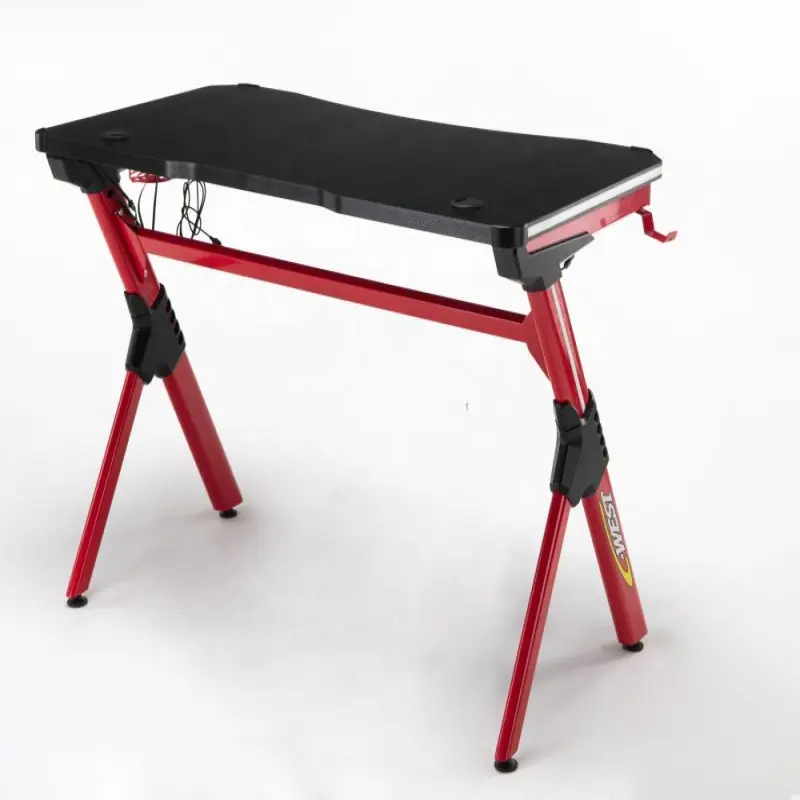 CARLFORD RGB LED Gaming Computer Desk Best PC Gaming Table