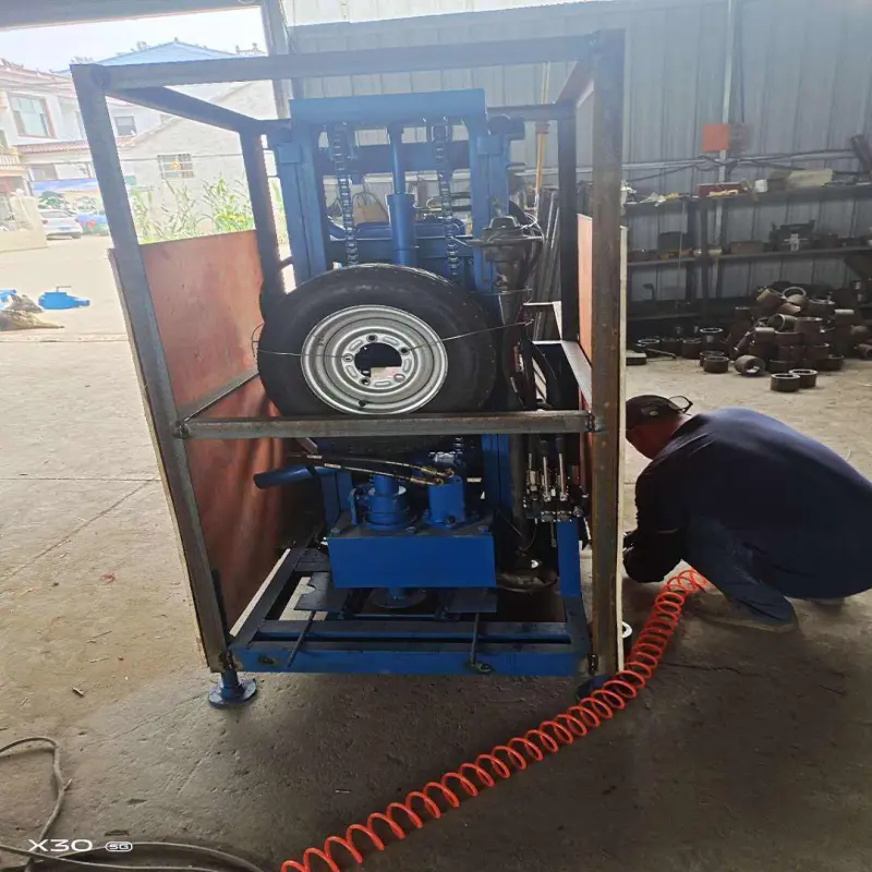 QT mine water well drilling machine and diesel drilling rig