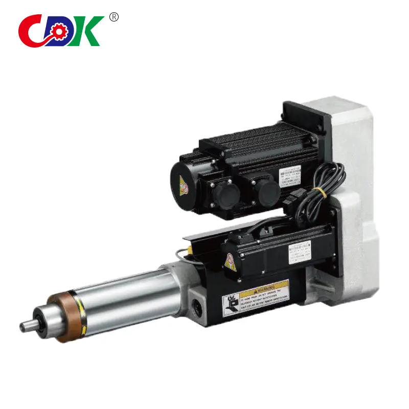 CNC Drilling Tapping Machine Pneumatic Power Head Servo Motor Head Drill Tap Unit