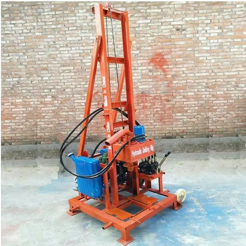 Germany Used Diesel Water Bore Well Drilling Rig Machine