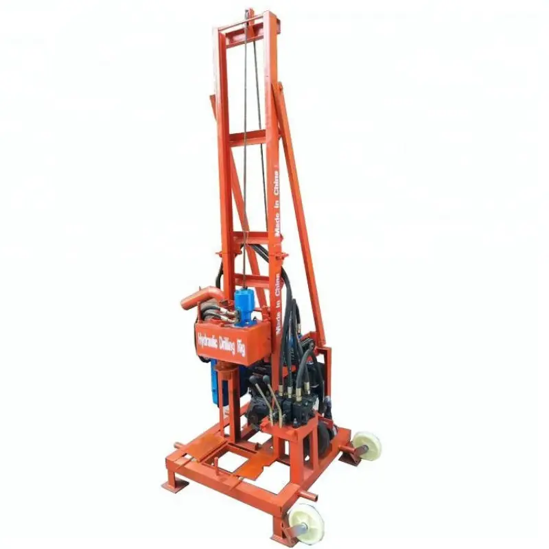 Germany Used Diesel Water Bore Well Drilling Rig Machine