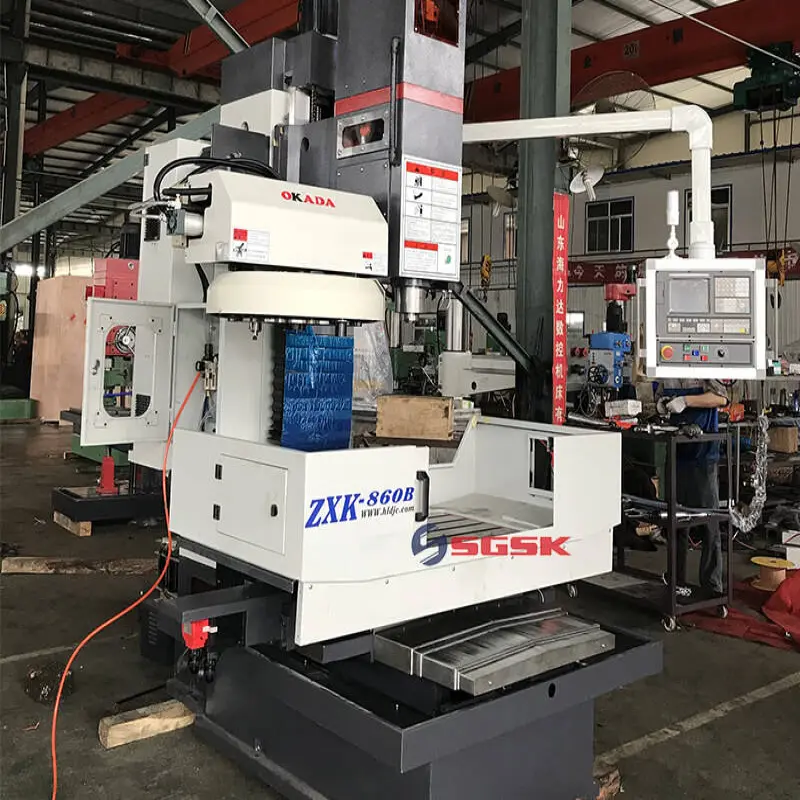 Milling Drilling Machine ZXK860B Economic CNC Drilling And Milling Machine