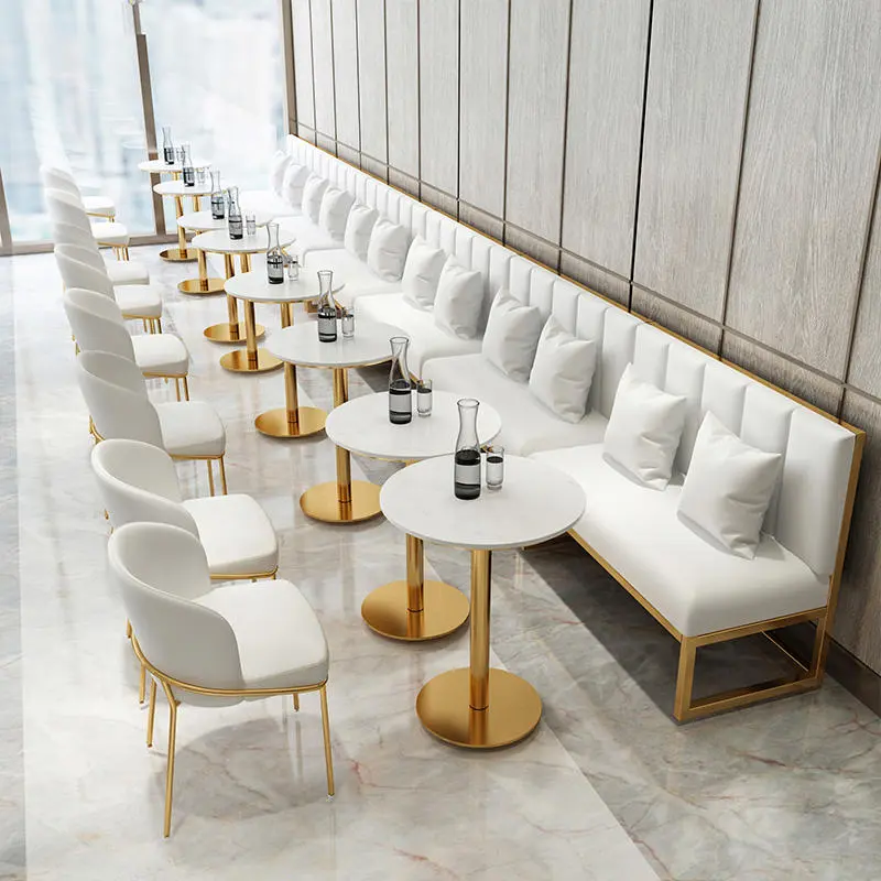 Wholesale Modern Luxury Coffee Shop Furniture With Price List Cheap Restaurant Booths Furniture Supplier Restaurant Furniture