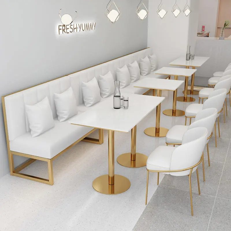 Wholesale Modern Luxury Coffee Shop Furniture With Price List Cheap Restaurant Booths Furniture Supplier Restaurant Furniture