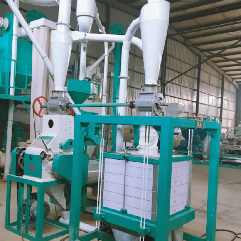 Hongdefa 5t Small Scale Maize Mill  Corn Flour Milling Machine