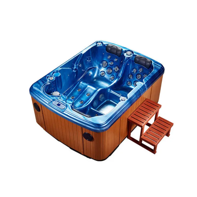 Factory supply popular european style bubble spa spa hot tub with ozone