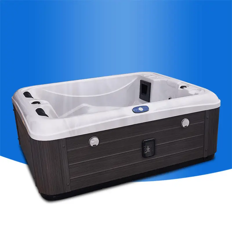 Luxury 3 persons whirlpool hot tube jet spa for garden