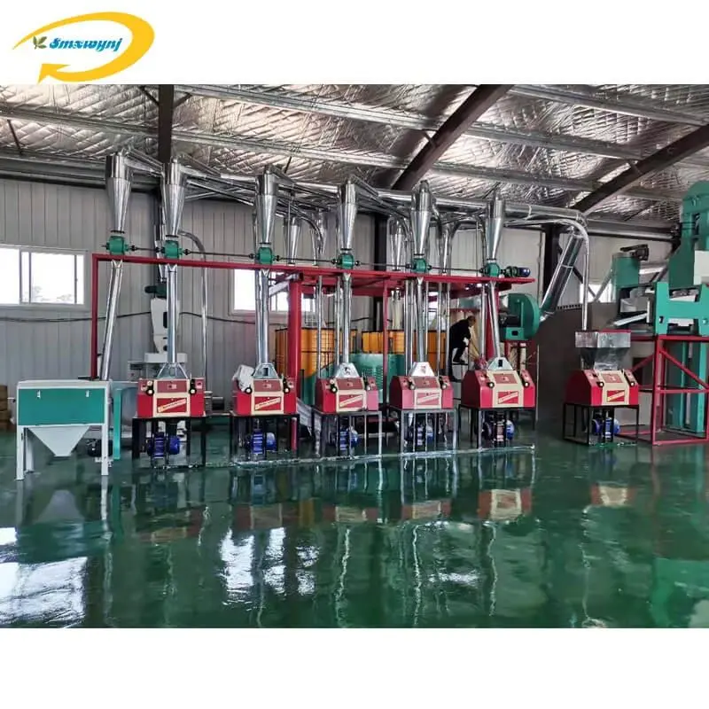 Fully Automatic Flour Mill Atta Chakki Wheat Flour Milling Machine