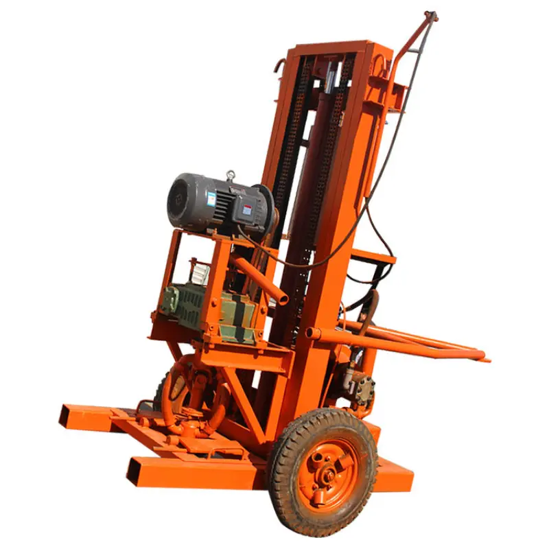 Small Portable Water Well Drilling Machine Ground Source Heat Pump Water Well Drilling Rig Machine