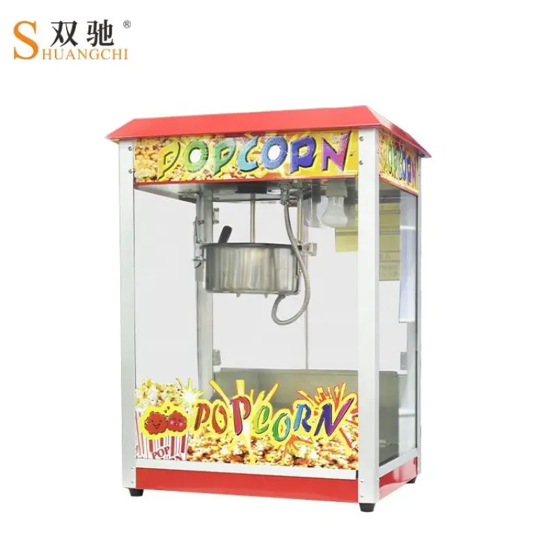 Commercial Standing popcorn machine popcorn making machine cart cinema popcorn machine maker