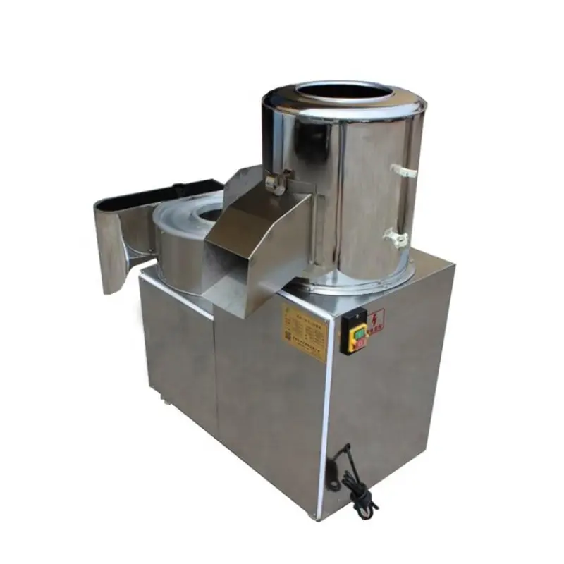 High Performance Potato Peeler And Slicer Taro Peeler And Chipper Potato Peeling And Slicing Machine