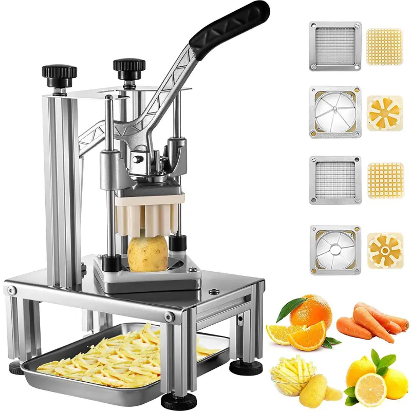 Multifunction French Fries Cutter Vegetable Fruit Slicer Potato Chopper Machine - Buy French Chips Cutter Machine