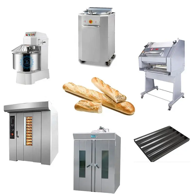 Commercial Industrial Electric Automatic Toast Bread Slicer Dough Divider Rounder Baguette Production Line