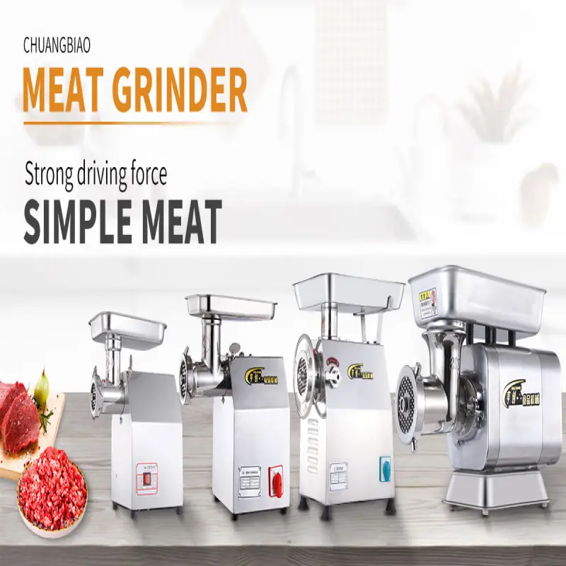 2023 Powerful Stainless Steel Electric Meat Grinders Slicers Machine Meat Grinders