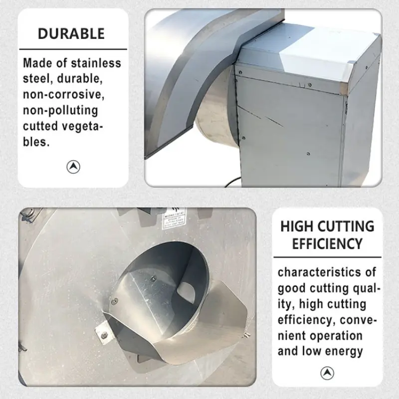 TCA Industrial Slicing Machine For Potato Chips Electric Potato Chips Slicer