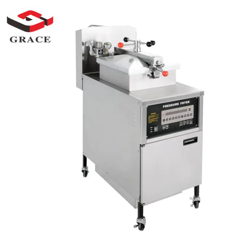 Commercial Kitchen Broaster Machine Stainless Steel KFC Chicken Gas Pressure Fryer