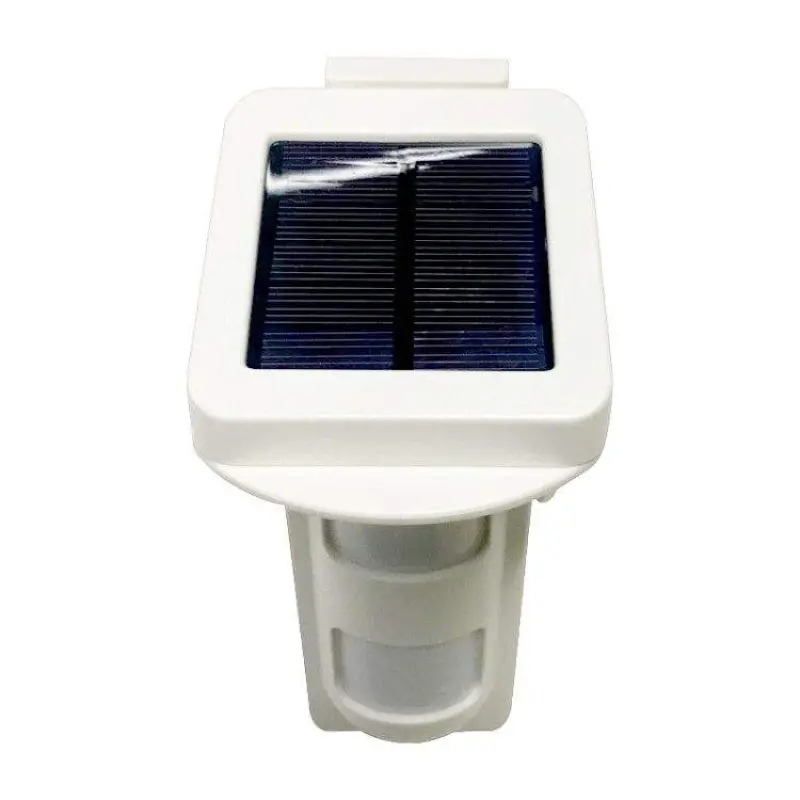 Waterproof Wireless Outdoor Pet Immune Solar Power Wireless Pir Alarm Motion Sensor HY-208T