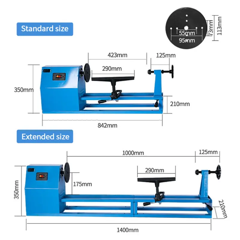 Micro Household Multifunctional Desktop Woodworking Lathe Machine Tool Buddha Bead Machine