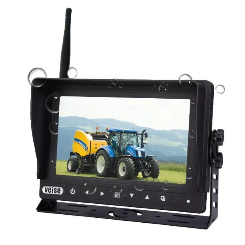 Wireless Camera Waterproof Monitor System For Tractor Harvester Forestry Machinery