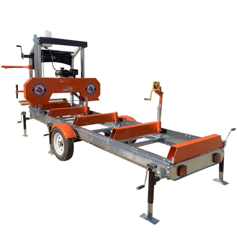 2022 Hot sale Forestry Machinery Tree Saw Machine Wood Cutting Machine Band Saw Sawmill With TUV CE