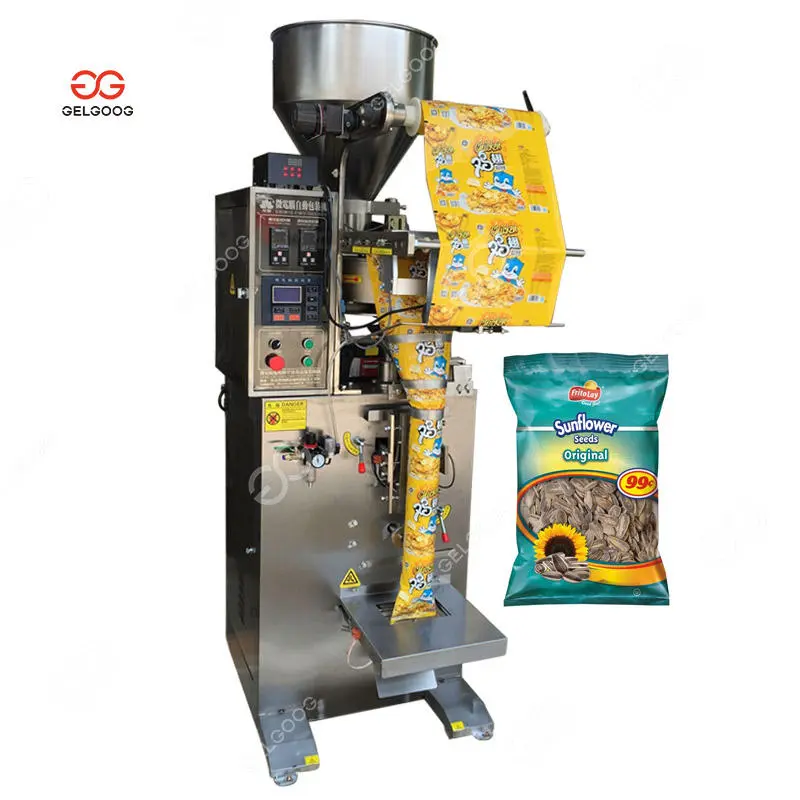 GG-480 Automatic Chin Chin Peanut Kurkure Pouch Packaging Popcorn Packing Machine