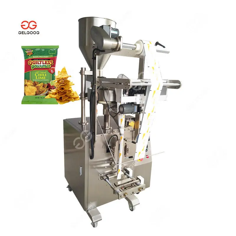 GG-480 Automatic Chin Chin Peanut Kurkure Pouch Packaging Popcorn Packing Machine